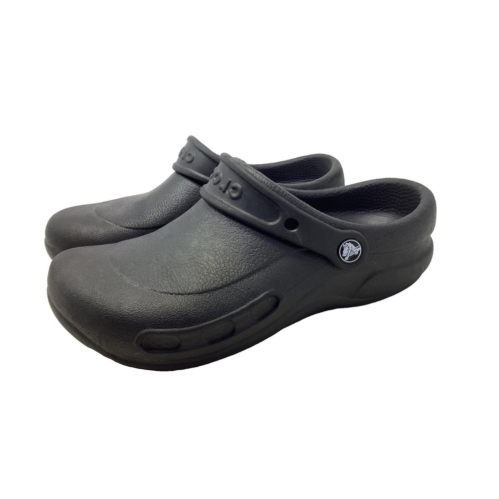 Crocs Bistro Black Clogs Comfort Shoes Men's Size 5 Women's Size 7